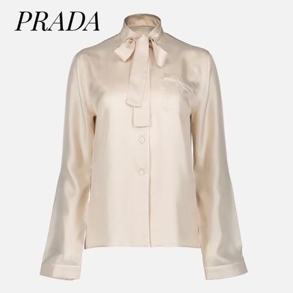 PRADA Shirts & Blouses Plain Logo Shirts & Blouses