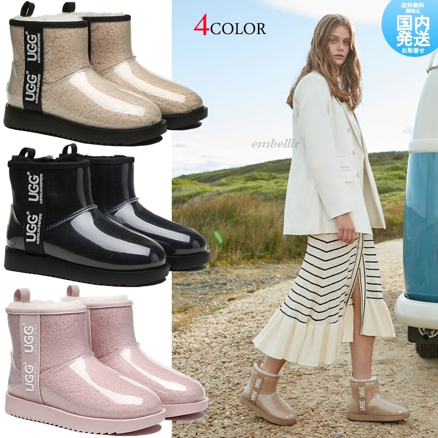 国内発送 関税込 UGG EXPRESS ウォータープルーフ レインブーツ