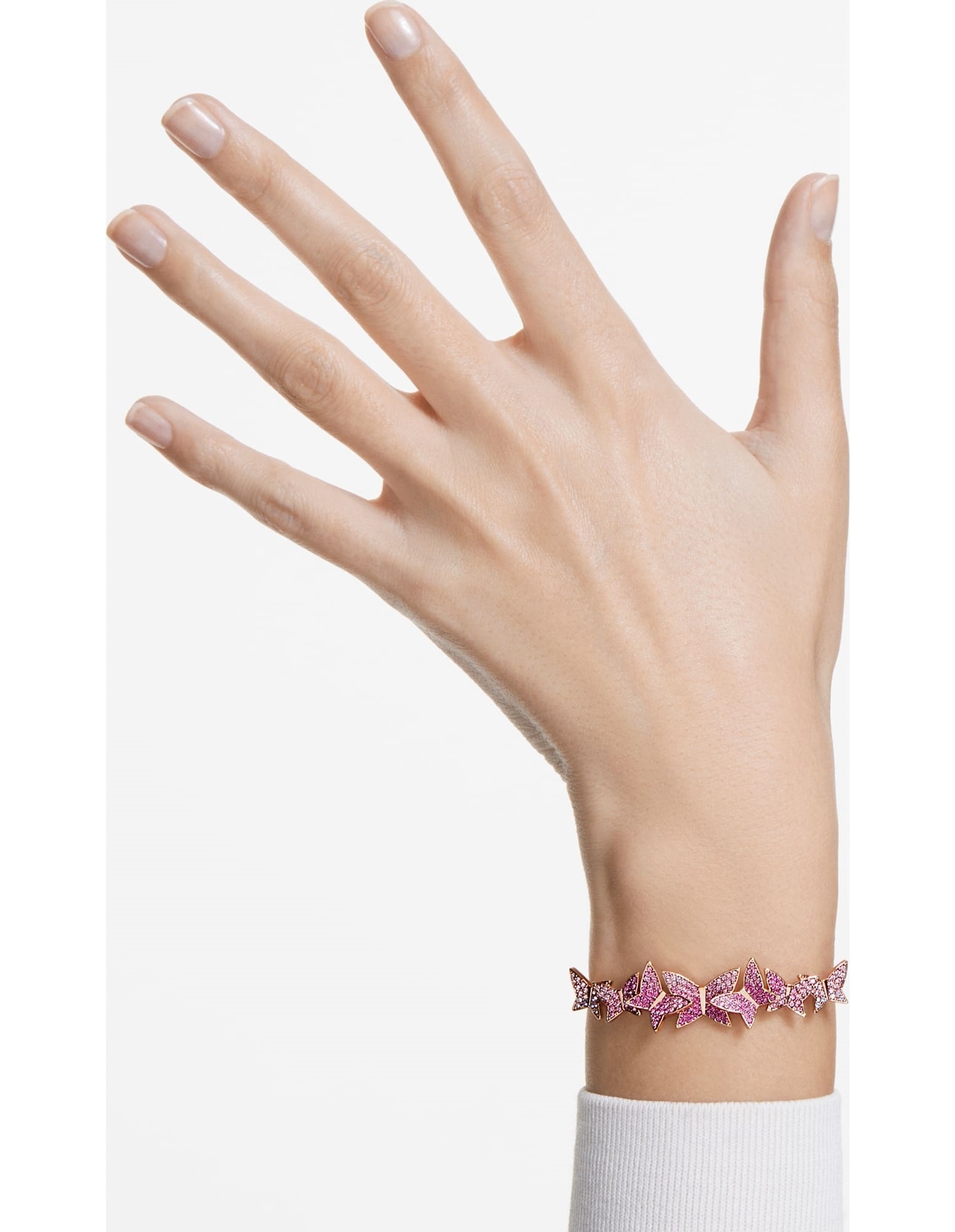 SWAROVSKI★スワロフスキー Lilia 蝶ブレスレット SW8 SWAROVSKI スワロフスキー Lilia 蝶ブレスレット 追跡送料関税込