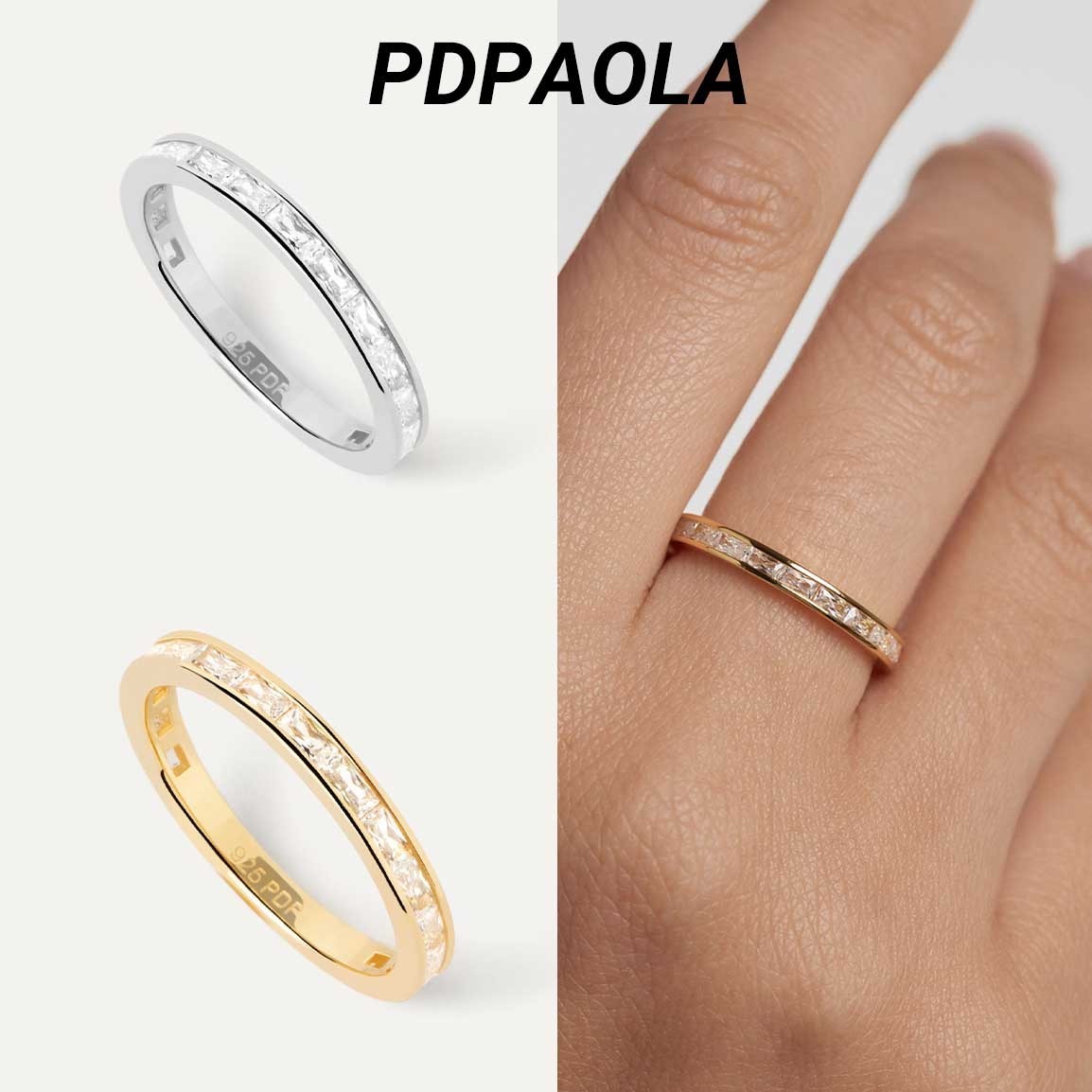 ◆PDPAOLA◆VIENA リング Gold/Silver 送料込