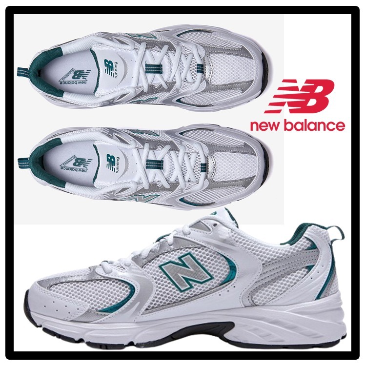 ★送料・関税込★New Balance★530 WHITE MINT MR530AB★22-29cm