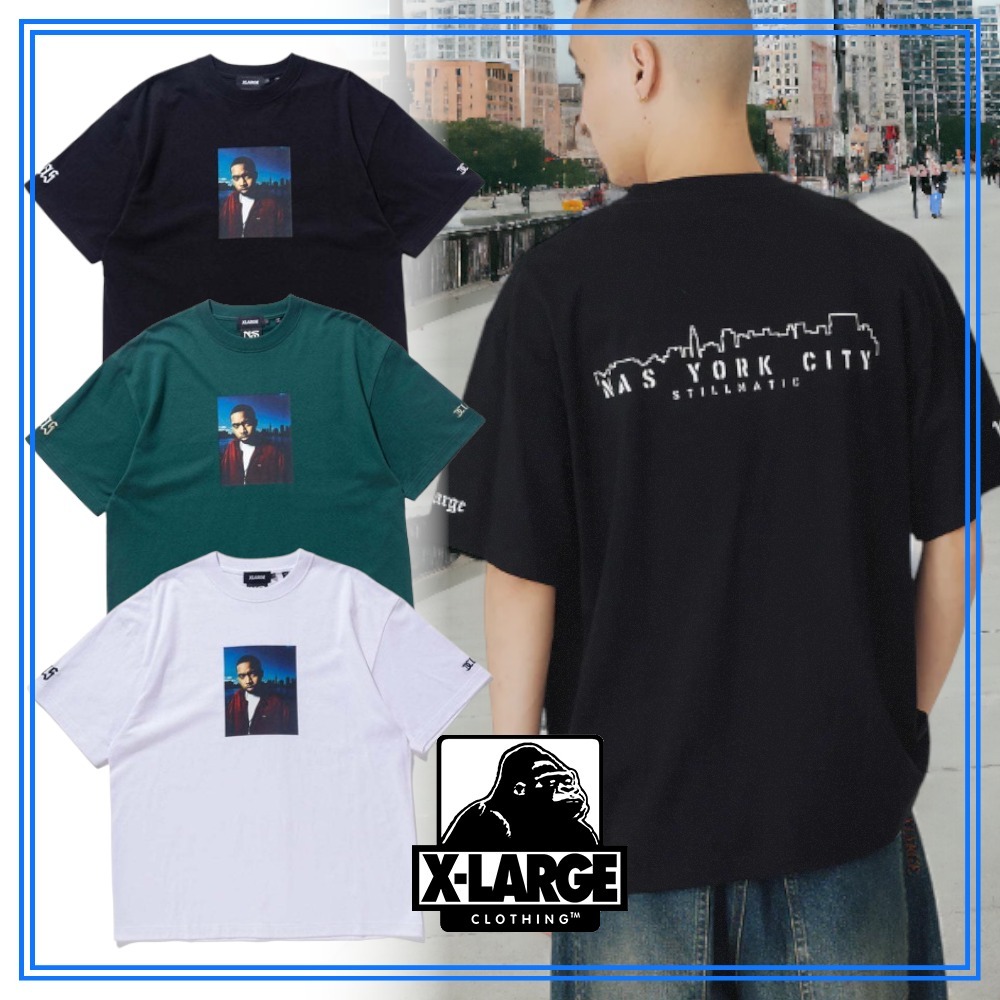完売確実 早い者勝ち XLARGE×NAS PHOTO S/S TEE カッコイイ