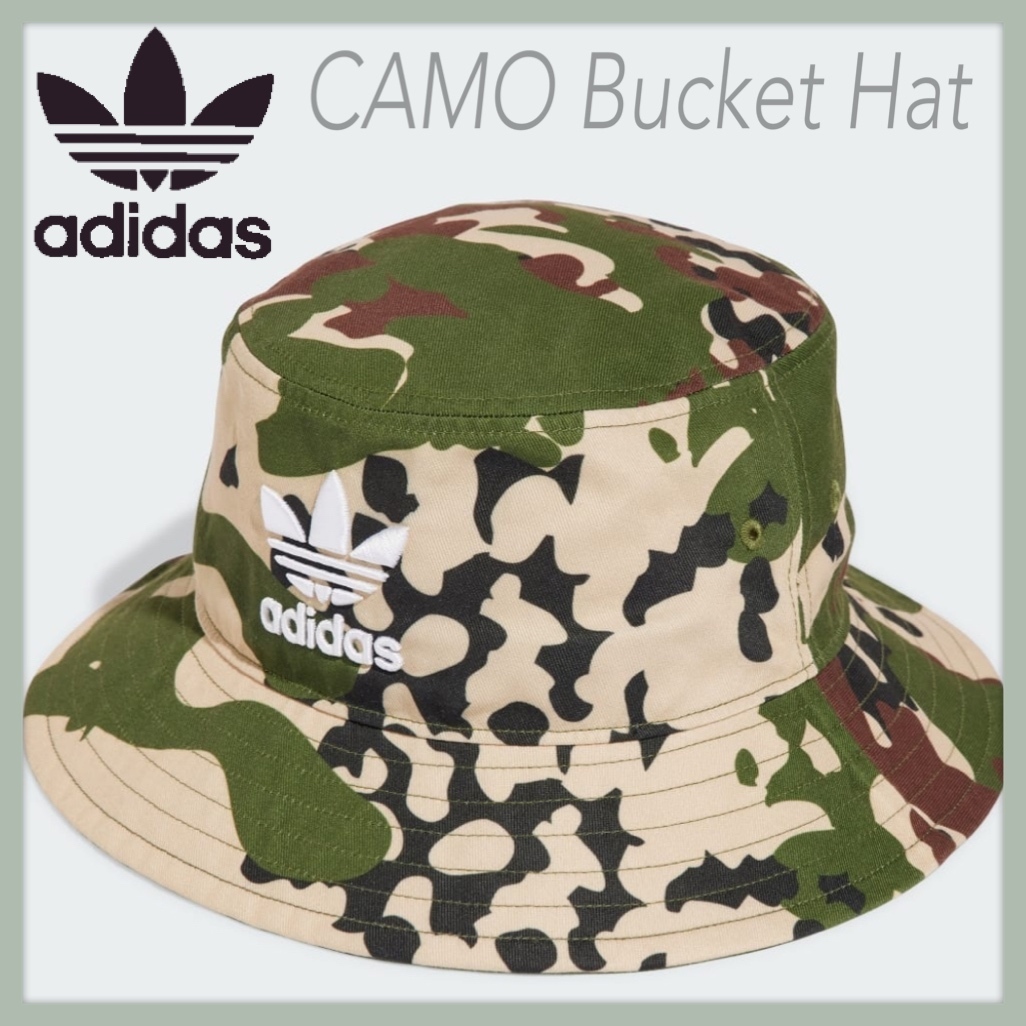 送関込み★adidas Originals★迷彩 カモ バケットハット/バケハ