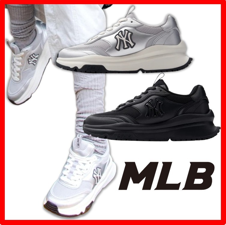 ★韓国の人気★【MLB】★CHUNKY RUNNER S.L★スニーカー★