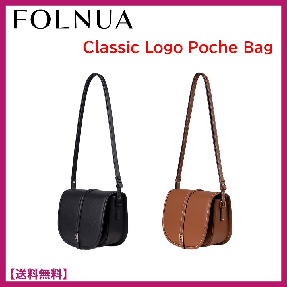 FOLNUA フォルニュア CLASSIC LOGO POCHE BAG