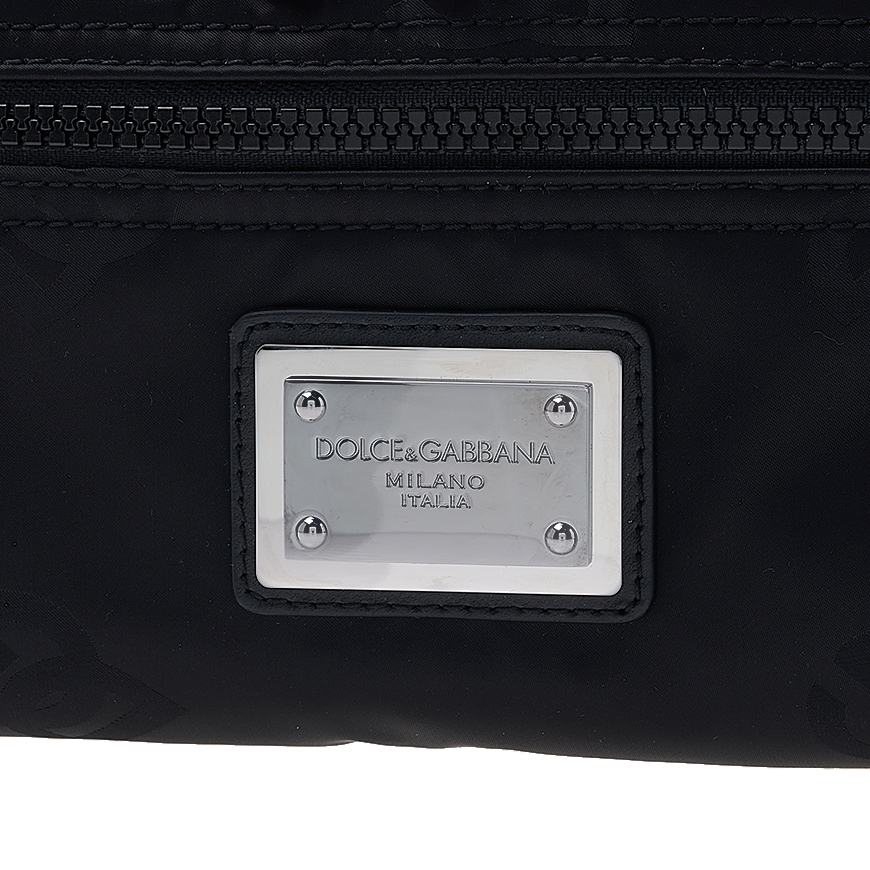 《DOLCE&GABBANA》 ロゴ ナイロン ベルト バッグ