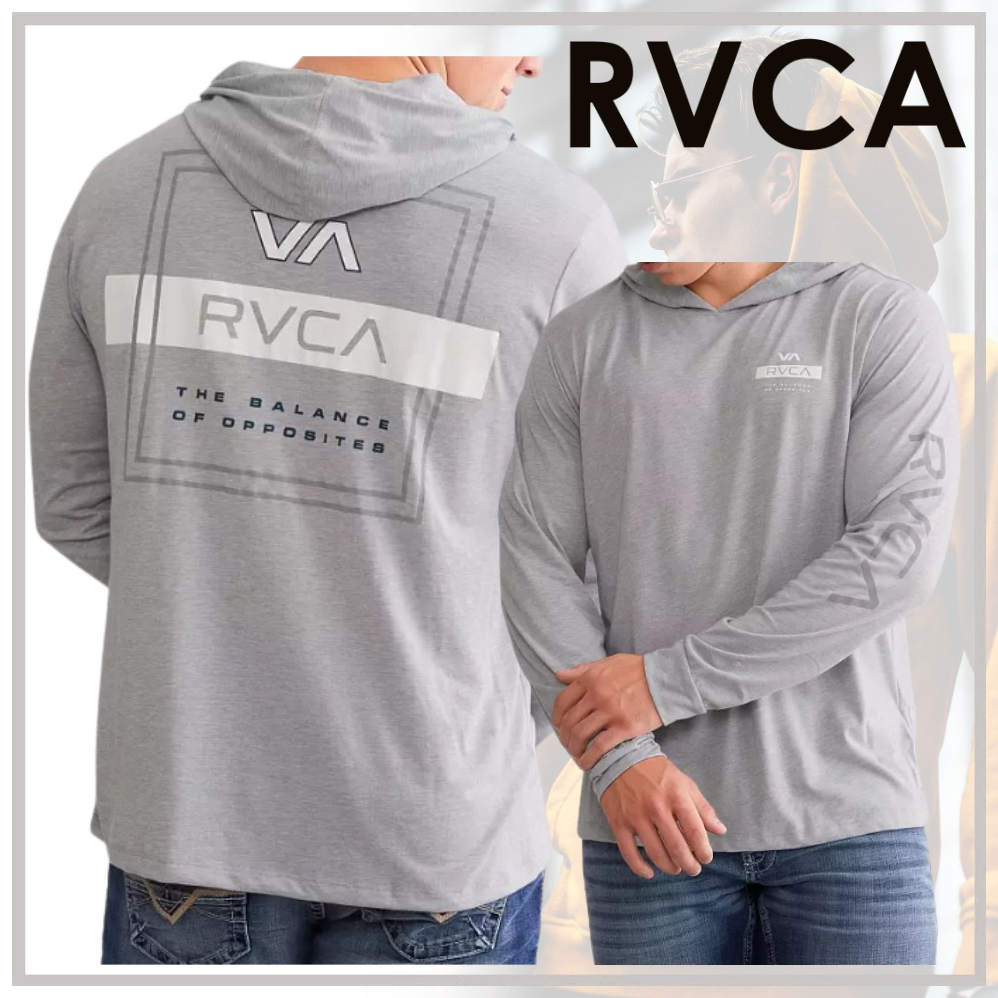 スポーティーな【RVCA】Forward スポーツ パーカー 23AW新作