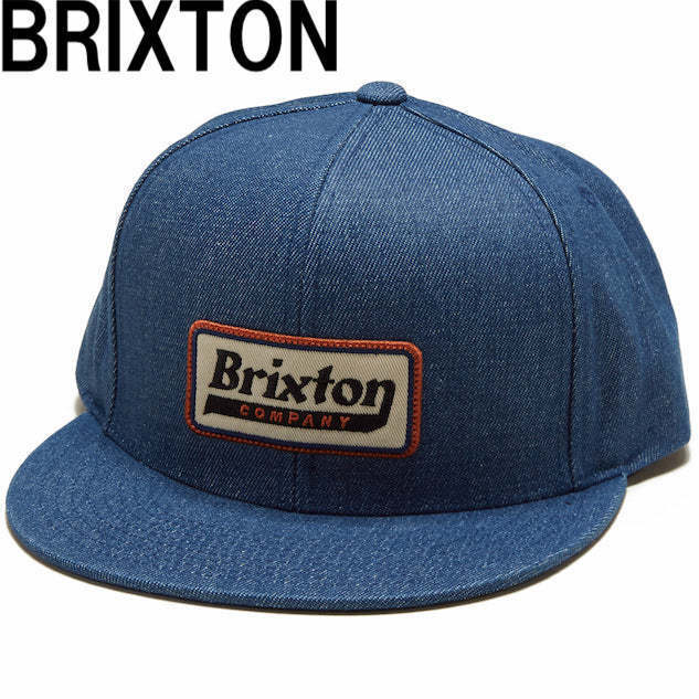 Brixton Steadfast Hp Snapback Hat Cap Denim キャップ