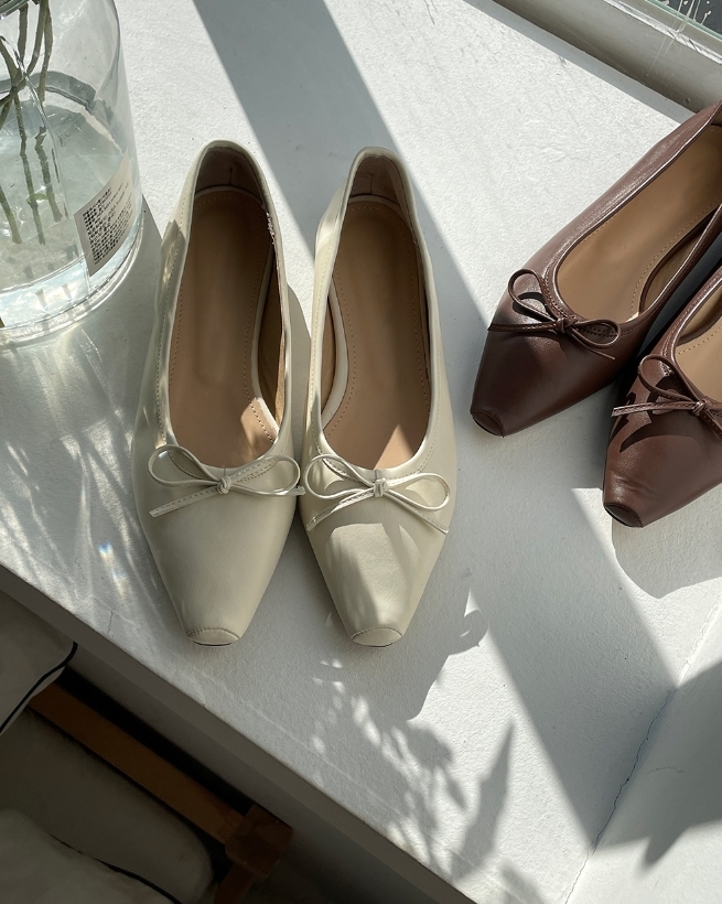 【I AM MARI】Lento Ribbon Flat Shoes