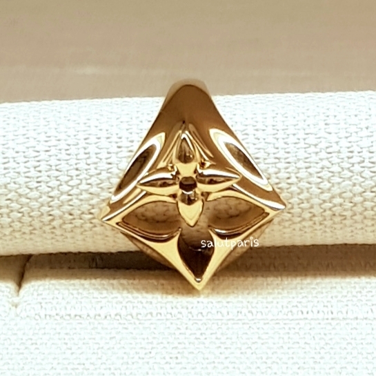 LOUIS VUITTON リング・LV フラワーグラム M1084S / M1084M ギフトにも*送料込*ルイヴィトン*リングLVフラワーグラム (Louis