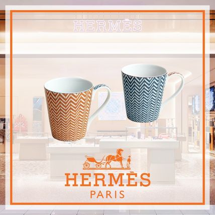 HERMES Cups & Mugs Unisex Street Style Cups & Mugs