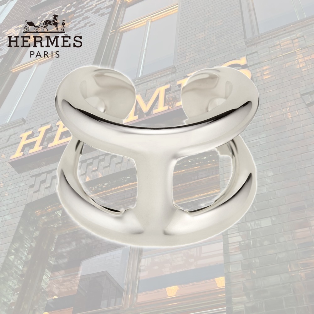 【インパクト抜群♪】HERMES Osmose リングPM