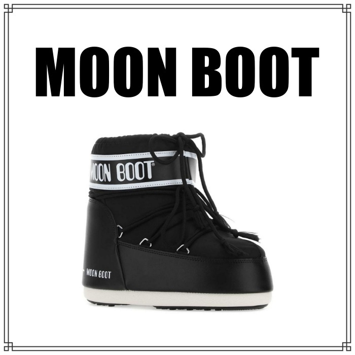 【MOON BOOT】アイコン ナイロン スノーブーツ Black
