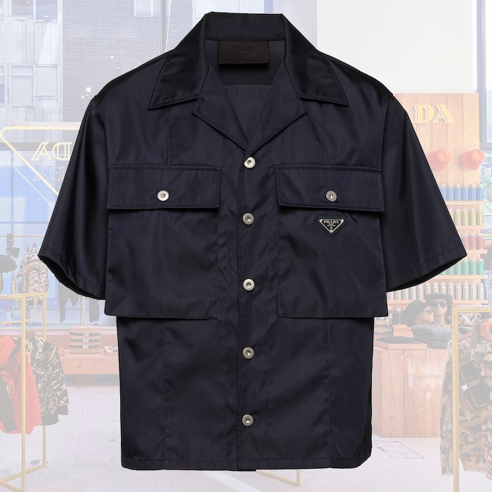 うのにもお得な 23AW】新作 シャツ ◇プラダ◇人気 シャツ Re-Nylon 半袖 トップス