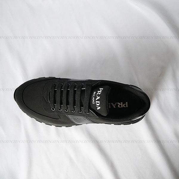 ♪直営アウトレット♪PRADA スニーカー 2EG350 2OGV PRADA□【国内発】レザー ナイロン メンズスニーカー2EG350