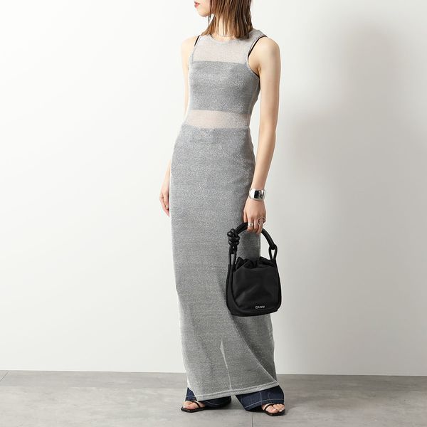 GHOSPELL ワンピ―ス Regina Mesh Maxi Dress