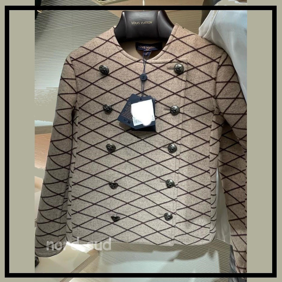 Louis Vuitton 新作【Malletage ジャカード ダブルジャケット】