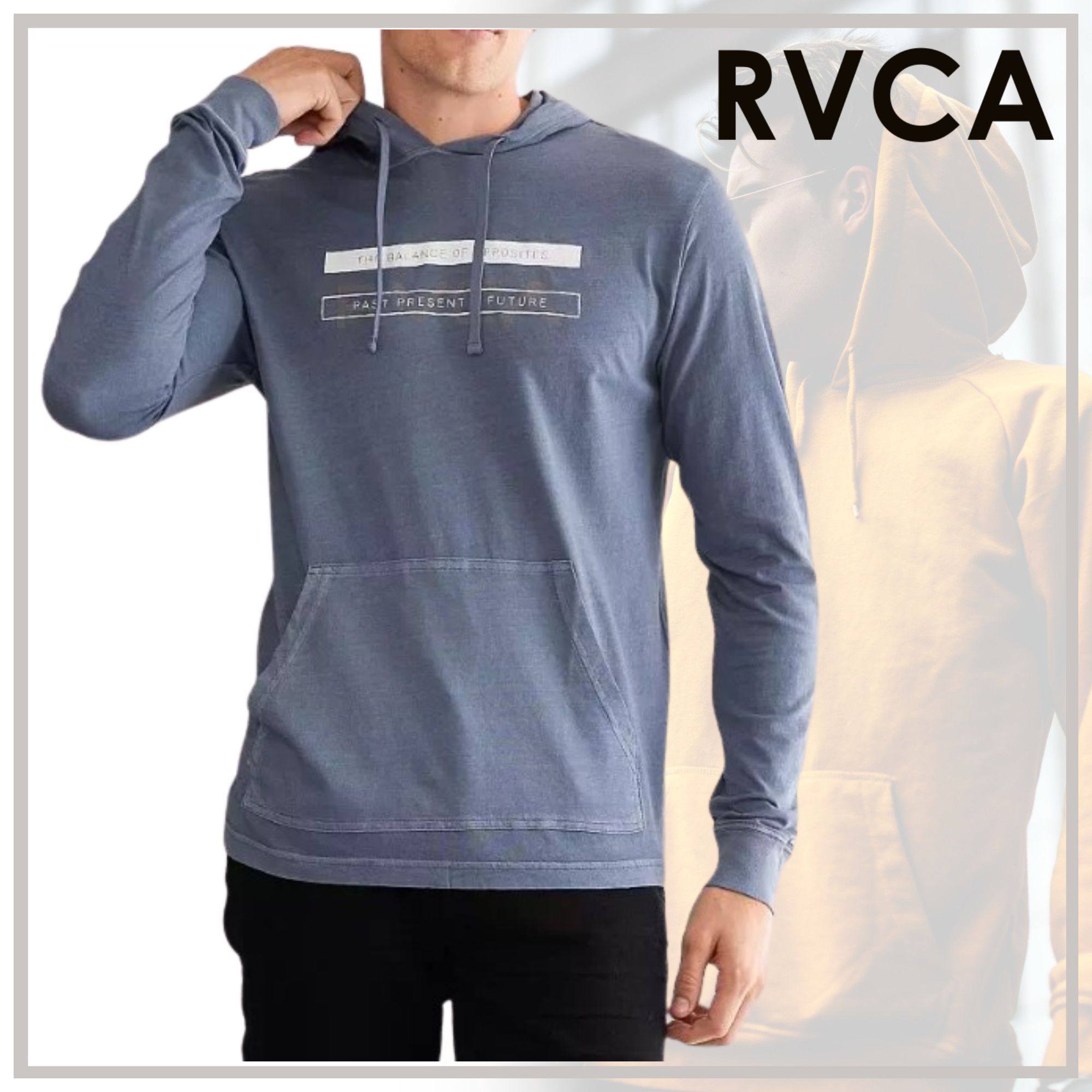 スポーティーな【RVCA】Two Bar スポーツ パーカー 23AW新作