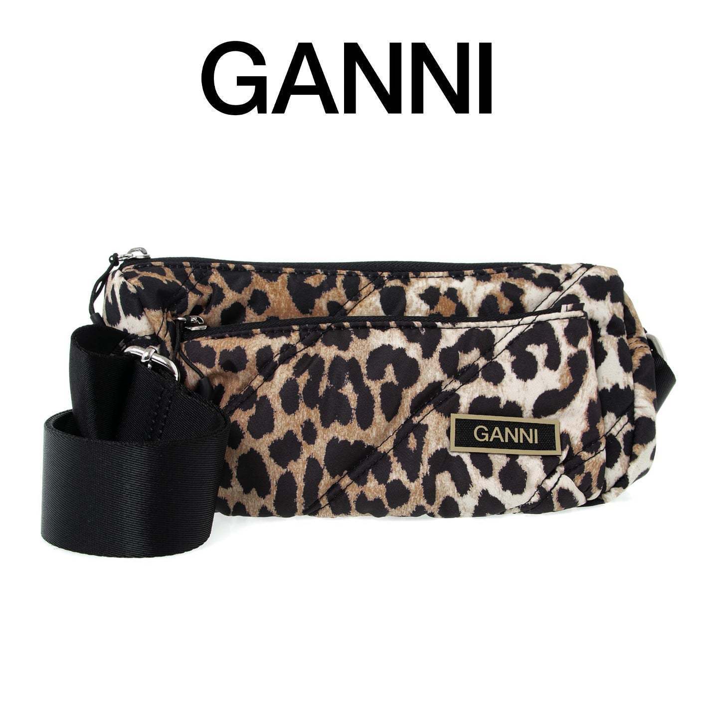 ★GANNI★ QUILTED RECYCLED TECH SMALL ショルダーバッグ