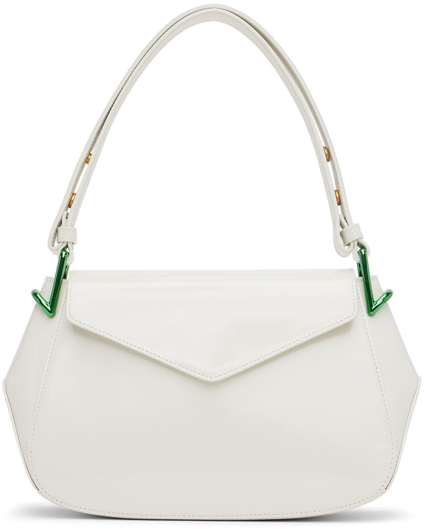 【関税込み】Bottega Veneta ホワイト Toyin ショルダーバッグ