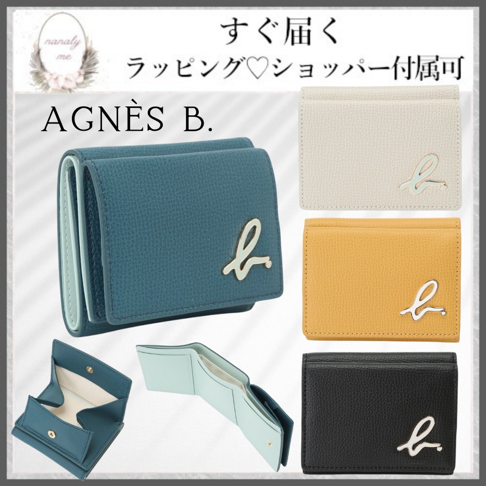 【コンパクトで便利♪】アニエスベー ミニ財布