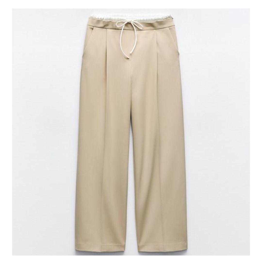 ZARA｜コントラスト ボクサー パンツ (ZARA/パンツ) 1608/225