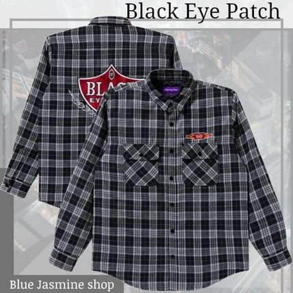 ブラックアイパッチ ネルシャツ Mサイズ