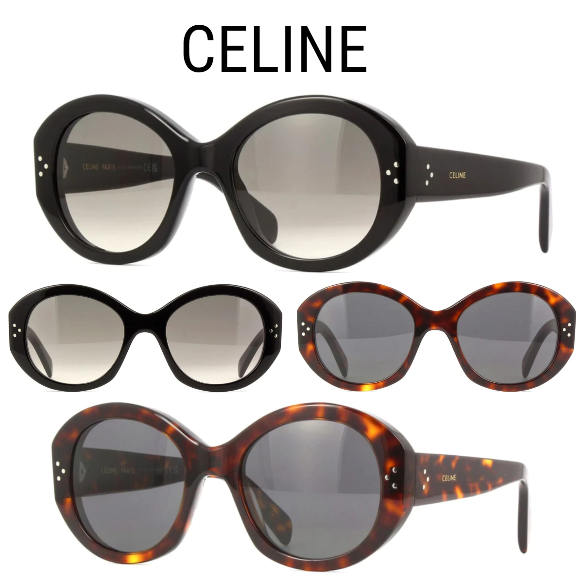 関税・送料込み＊CELINE＊BOLD3 DOTS CL40240I サングラス