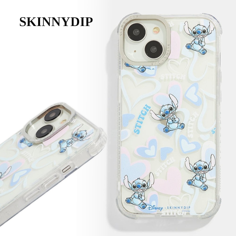 【SKINNYDIP】DISNEY スティッチ ハート IPHONE CASE