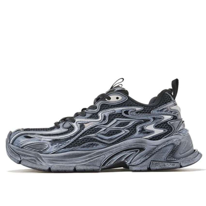 国内で当店のみ BLIND / NO PLAN - Flame 2.0 Black Sneakers 国内で当店のみ BLIND / NO PLAN - Flame 2.0 Black Sneakers 靴