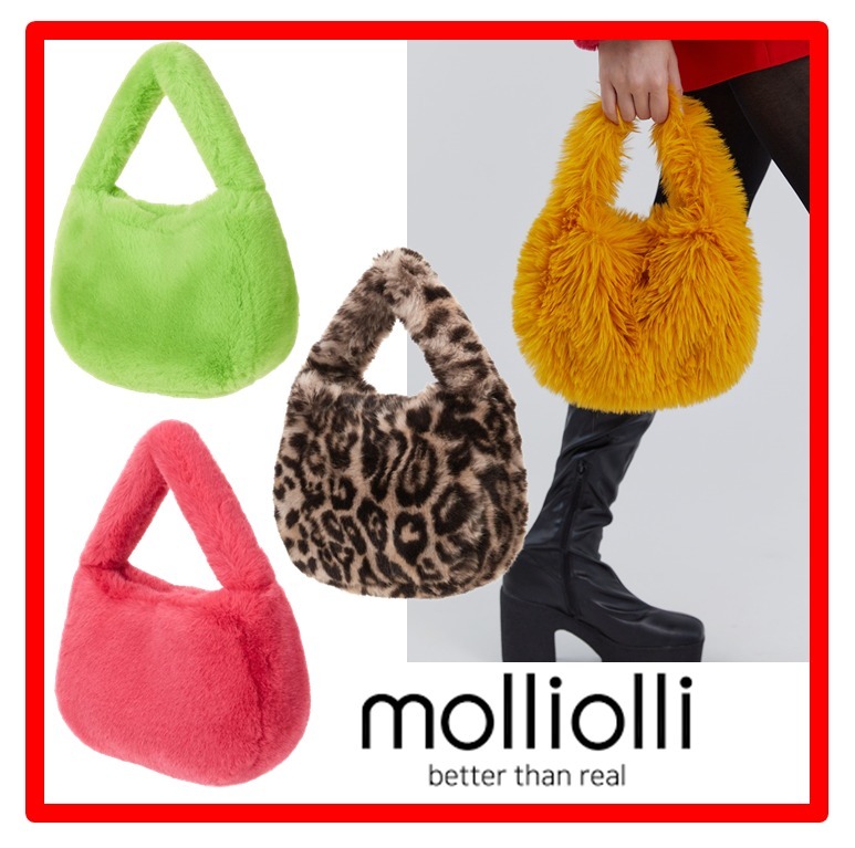 ☆韓国の人気☆【MOLLIOLLI】☆KEETY RABBIT fur mini ba.g☆