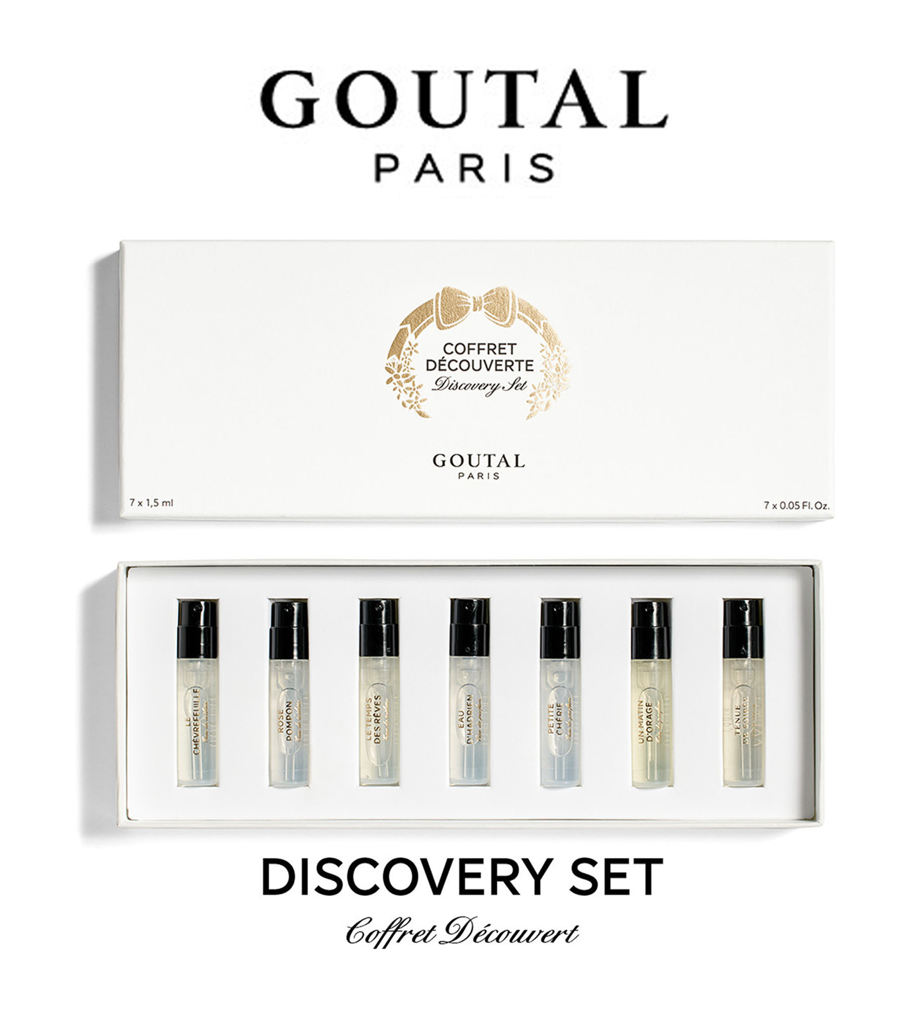 香水・フレグランス GOUTAL PARIS DISCOVERY SET COFFRET DECOUVERTE 1.5ml*7
