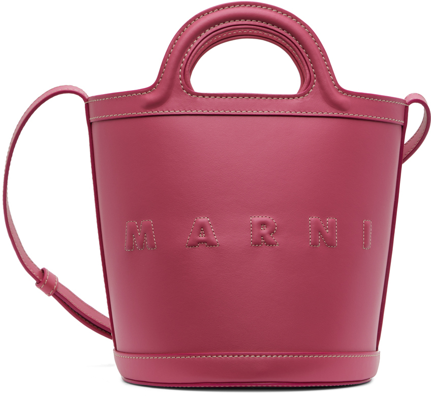 【関税込み】Marni ピンク ミニ Tropicalia バッグ