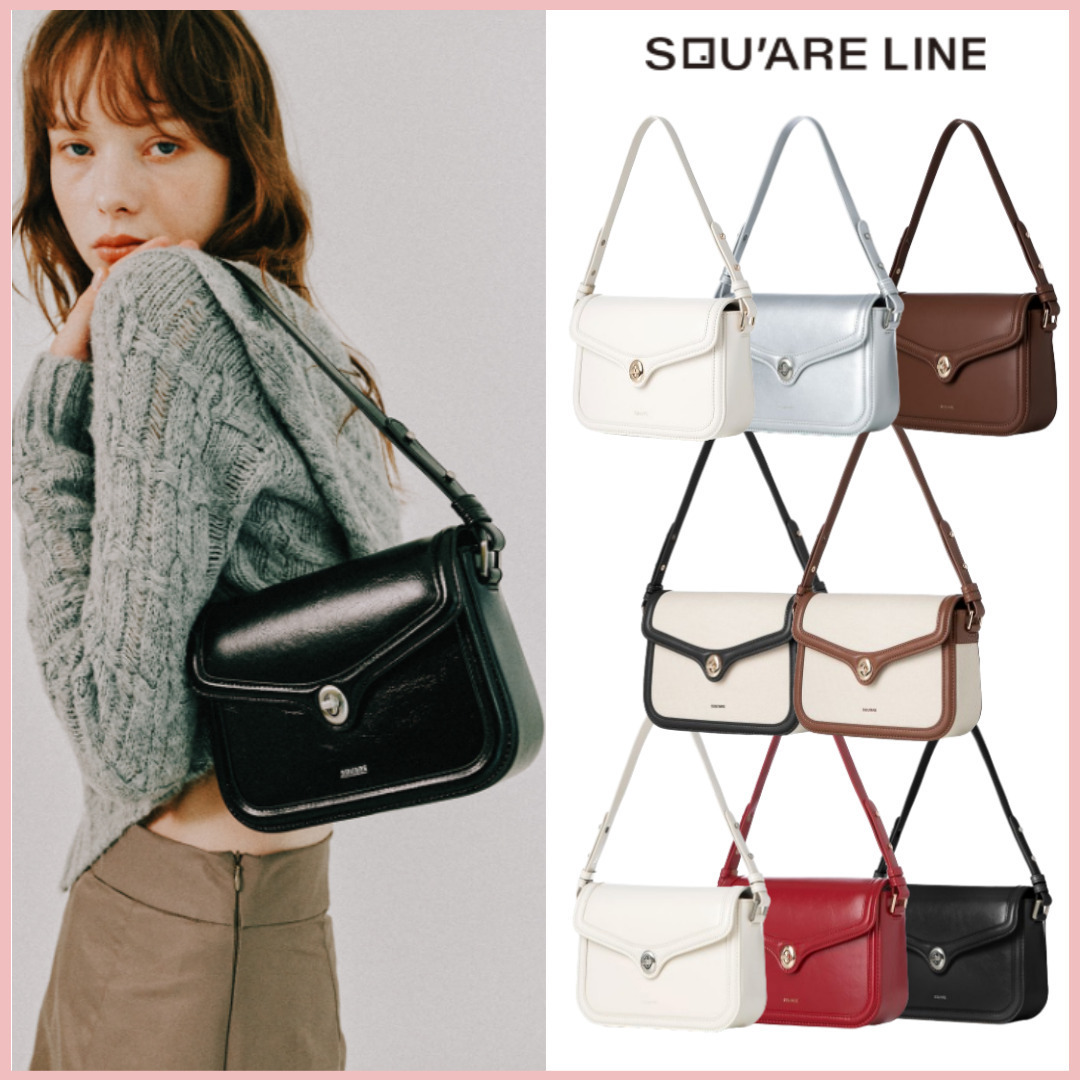韓国ブランド[SQUARELINE] AMBER BAG ショルダーバッグ