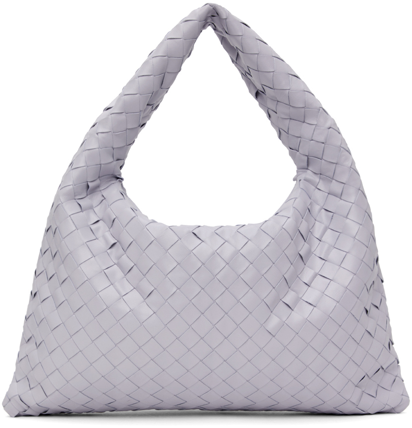 【関税込み】Bottega Veneta パープル スモール Hop バッグ