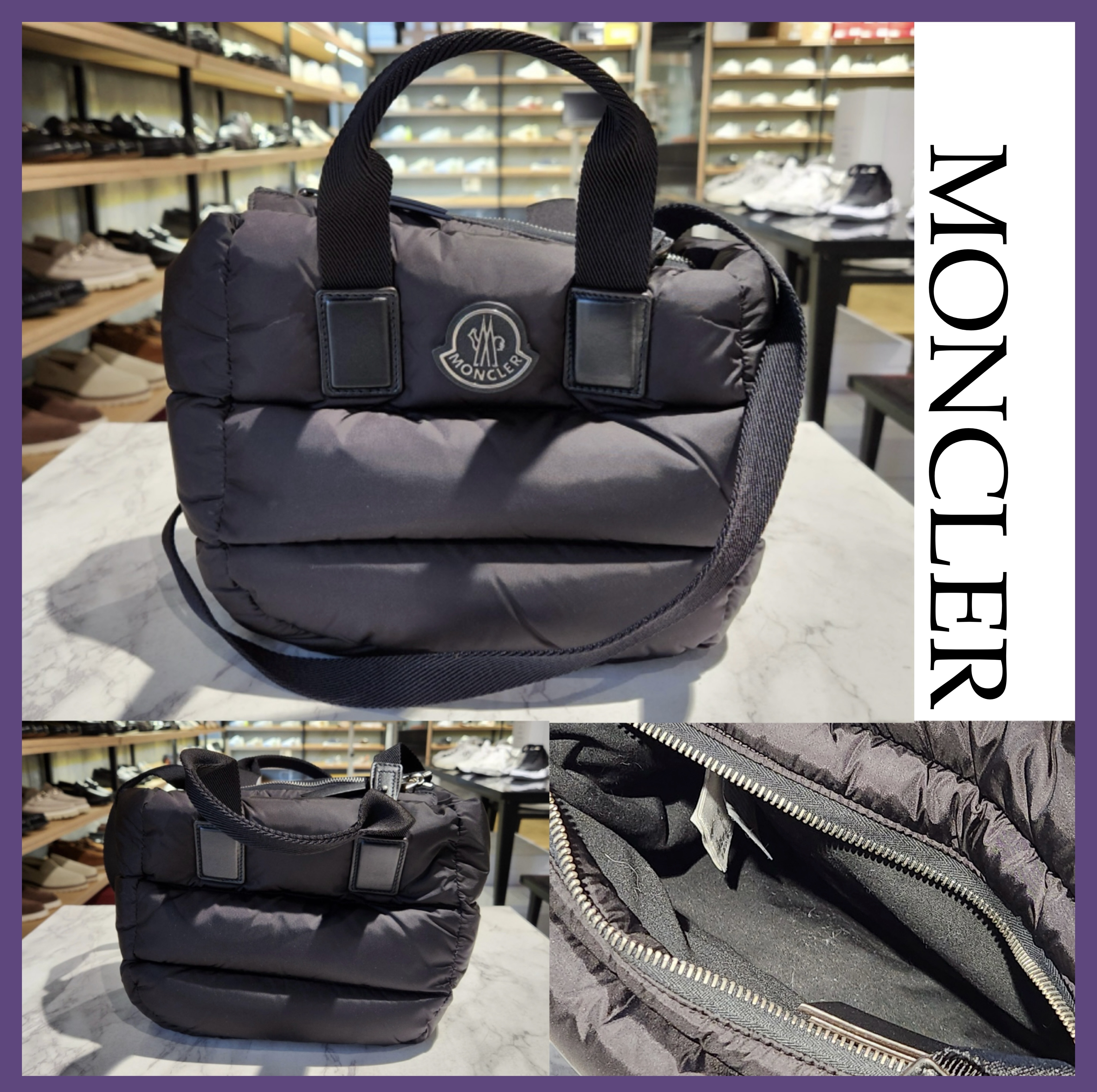 【関税込み】 ☆MONCLER☆ CARADOC ロゴ ミニ ショルダーバッグ