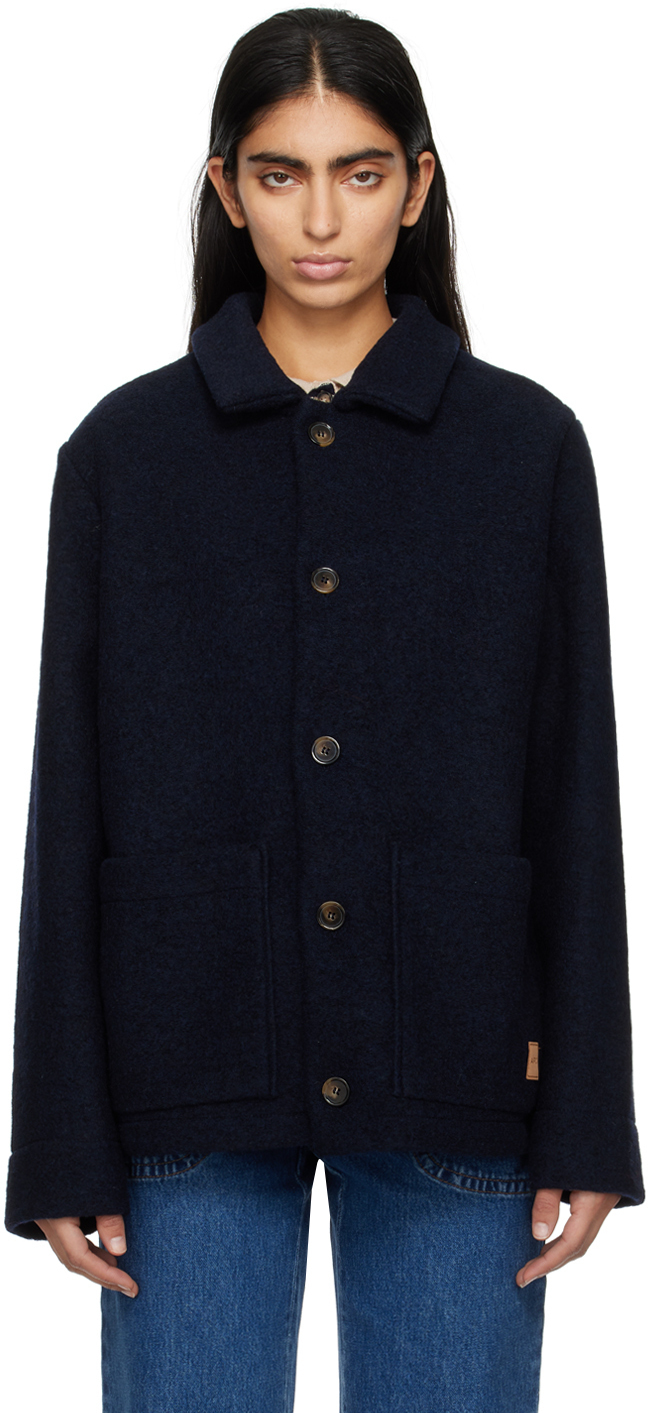 【関税込み】A.P.C. ネイビー Thais ジャケット