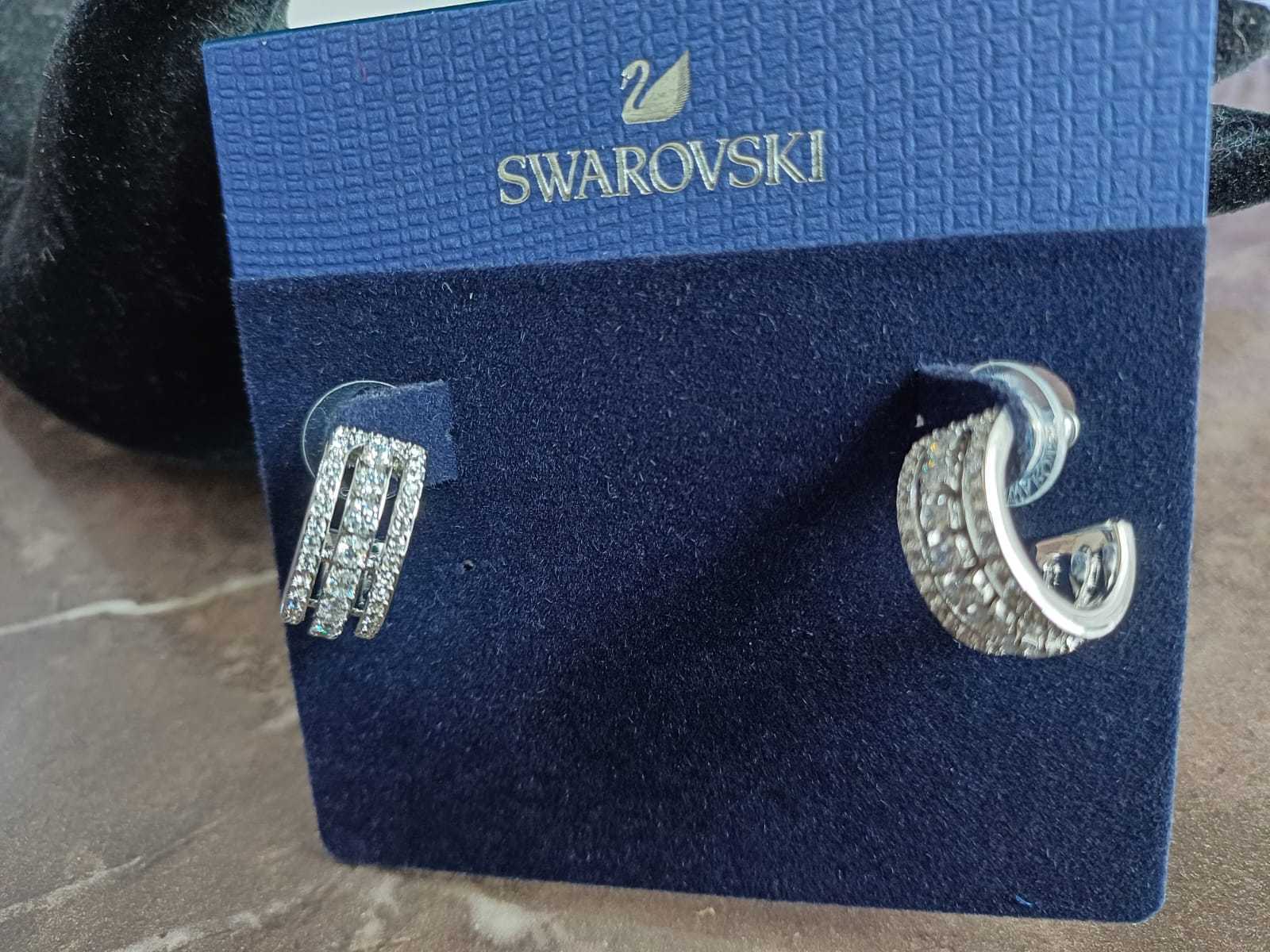 SWAROVSKIスワロフスキー Further フープピアス 追跡送料関税込