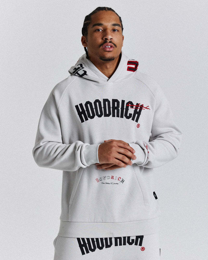 Hoodrich パーカー ロゴ アップリケ フーディおしゃれ Hoodrich パーカー ロゴ アップリケ フーディおしゃれ (HOODRICH