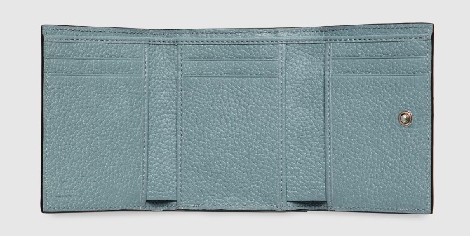 GUCCI 771148 AABXM 1000 ロゴ 二つ折り財布 GUCCI グッチ 財布 メンズ 二つ折り札入れ エンボスロゴ レザー