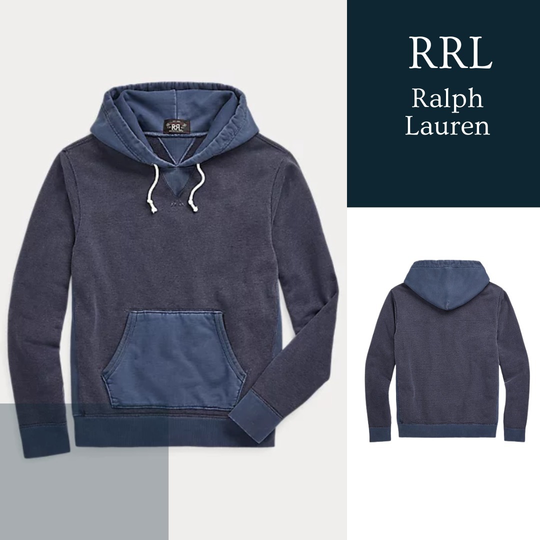 最新作【RRL RALPH LAUREN】コットン フレンチテリー フーディ