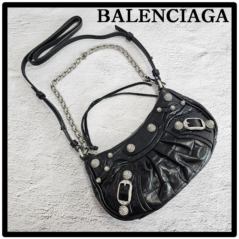 ☆関税込☆BALENCIAGA★LE CAGOLE ミニ チェーンバッグ★