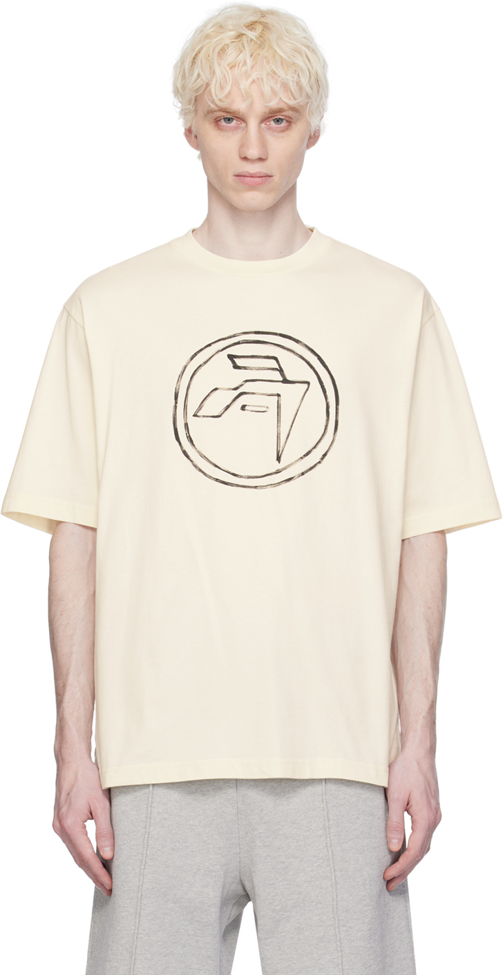 【関税込み】Ambush オフホワイト エンブレム Tシャツ