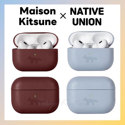 MAISON KITSUNE More Tech Accessories Unisex Collaboration Logo Tech Accessories