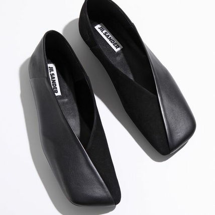 JIL SANDER ジルサンダー パンプス 黒 4104824J0099 Jil Sander ジルサンダー - レディース パンプス - ファッション