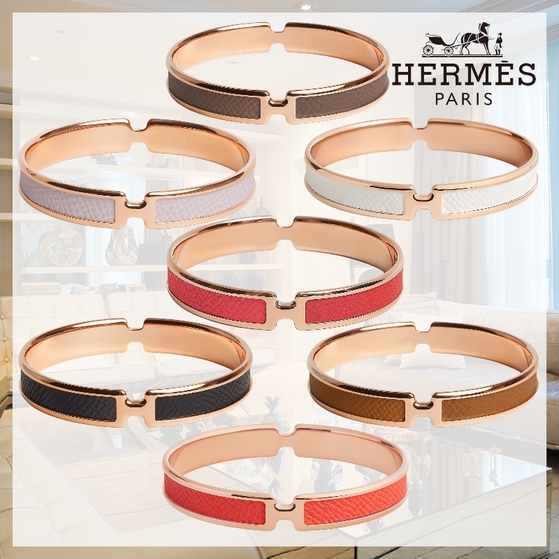 【シンプルデザイン】HERMES 《オランプ》ブレスレット