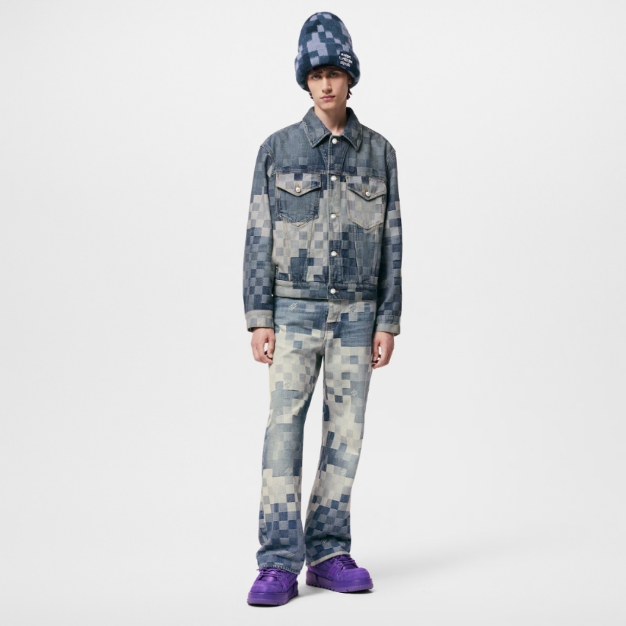 24SS☆Louis Vuitton☆ウォッシュデニム ノースリーブジャケット 楽天市場】LOUIS VUITTON x NIGO ルイ・ヴィトン ニゴー 22SS