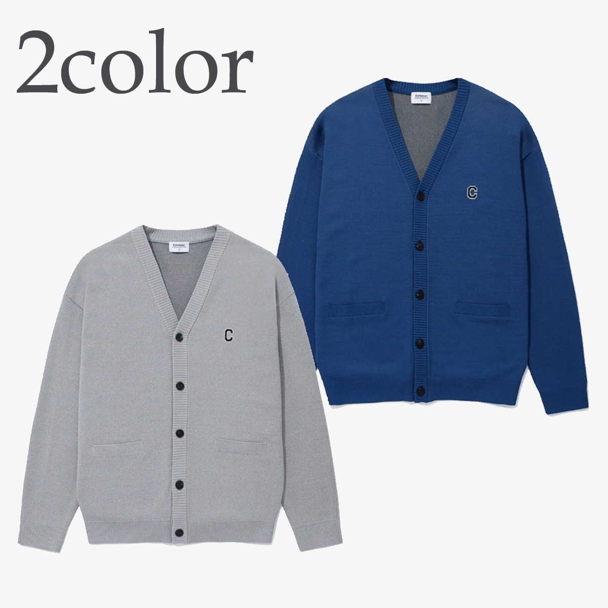 カーディガン COVERNAT COLLEGE C CARDIGAN 4TR022