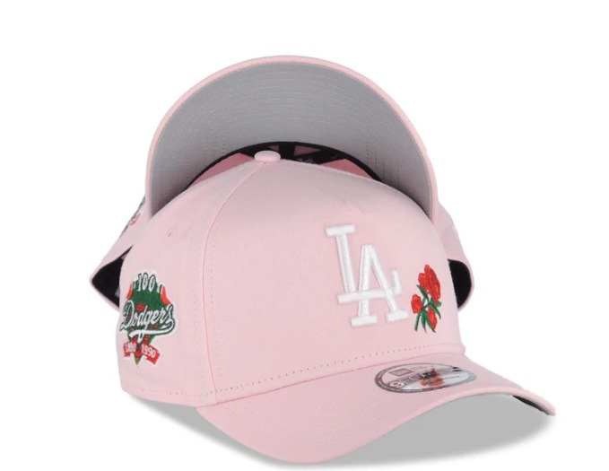 ピンク★New Era ニューエラ キャップ LOS ANGELES DODGERS