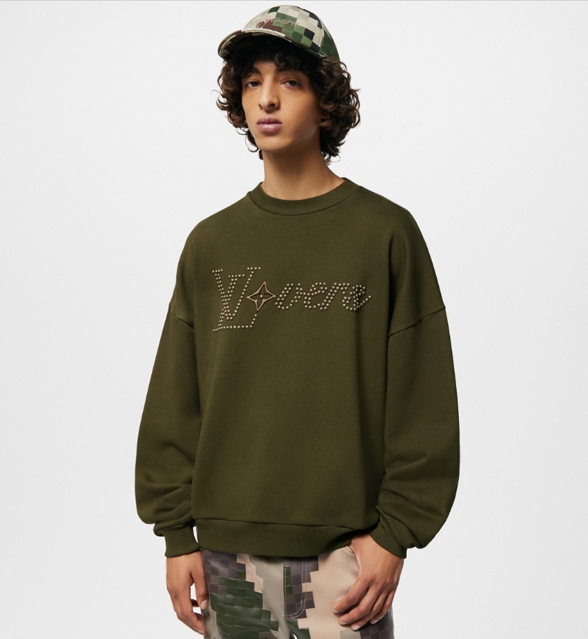 Louis Vuitton 24SS《コットンシグネチャークルーネック》直営店